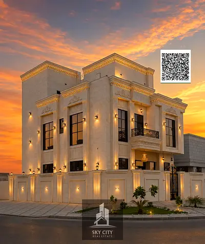 Corner villa for sale in Al-Haliou 2 area