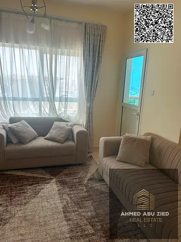 اجمل غرفة وصالة مفروشة في أبراج الأورينت بعجمان مع مسبح وجيم وباركينج وحديقة، إيجار 40 ألف درهم بـ4 دفعات وتأمين شيك، موقع مميز وخدمة ممتازة