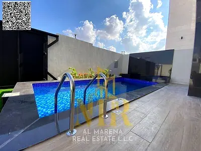 🏡 امتلك فيلتك الفاخرة في الزاهية – عجمان | مسبح خاص | شامل رسوم التسجيل