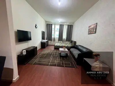 استديو مفروش بالكامل للايجار السنوي في أبراج عجمان ون - عجمان | مساحة واسعة | مطبخ شبه منفصل | مفروش بالكامل | سعر مميز | موقع مميز قريب من الخدمات