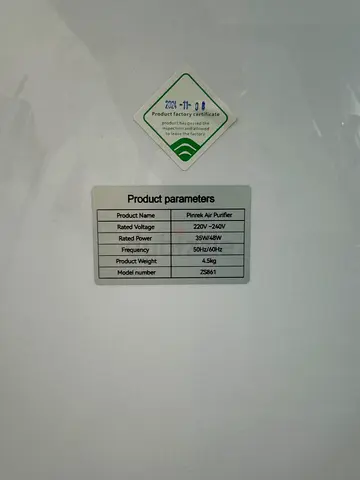 Pinrek air Purifier