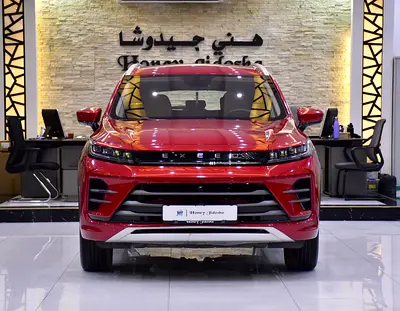 AED 634 EMi for 5Yrs | Exeed LX 230T ( 2024 Model ) in Red Color GCC Specs