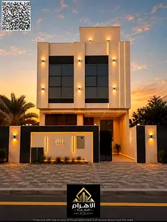 Modern 4-bedroom villa for sale in Al Zahia | Luxurious custom finishing | Freehold ownership for al