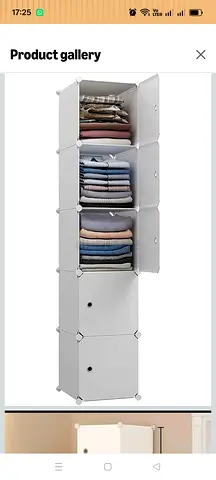 Cube storage organizer