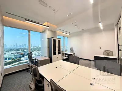 Dubai Sky line View | Ready to Move in Offices | Near MET2