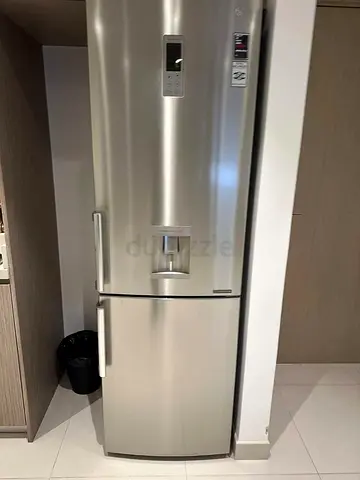 LG Stainless Steel Bottom-Freezer Refrigerator with Water Dispenser