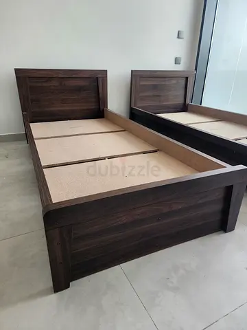 Single bed 90x200 (2 beds without mattress)