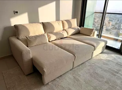 Beige Color IKEA Eskilstuna sofa bed