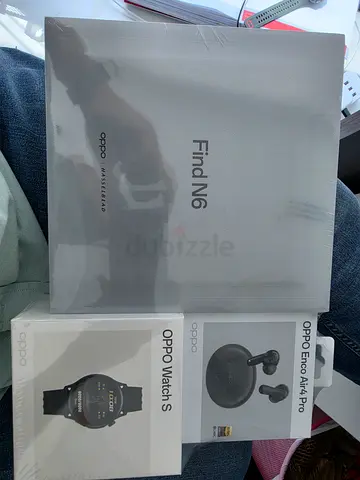 OPPO Find N6 (sealed) + OPPO Enco Air4 Pro & OPPO Watch S — Brand new bundle