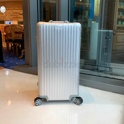 Rimowa aluminium suitcase in silver