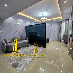 Luxury second occupied studio with separate kitchen and open view, fully furnished ✨ Ajman Horizon