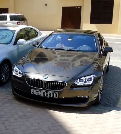 BMW 6-Series 640i 2012 GCC Specs- Clean condition