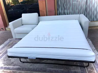 IKEA vimle Three Seater sofa Bed with mattresses