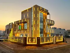 🔥 Luxurious corner villa with private pool for sale in Al Helio 2 – Ajman | A unique investment