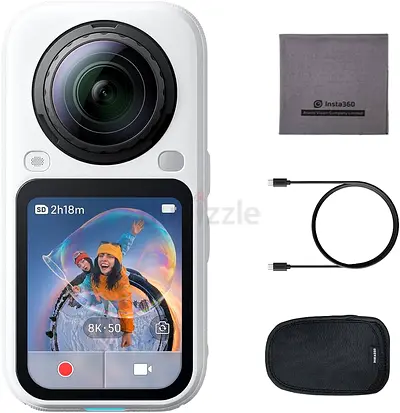 Insta360 X6 Arctic White - 8K 360 Camera Standard