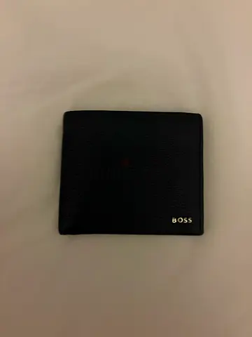 Hugo Boss wallet navy blue
