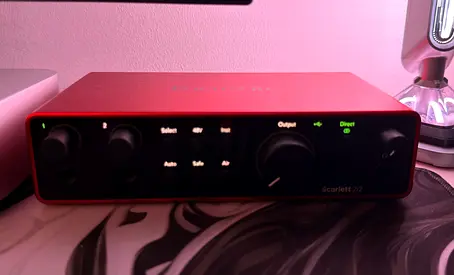 Focusrite Scarlett 2i2 4th Gen
