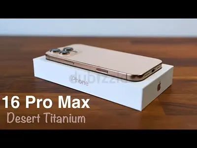 iPhone 16 Pro Max Desert Titanium - 256 GB