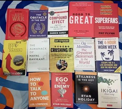 Collection of 14 Business, Self-Help and Personal Development Books (mixed authors)