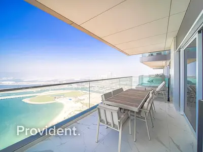 Pvt Beach | Furnished | Amazing Views | High Floor
