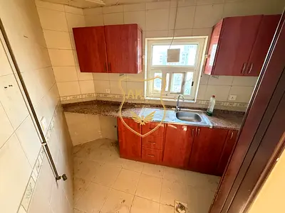 Big size studio available in Al Qulayaah, Sharjah. Separate kitchen, built-in wardrobe, spacious room, neat and clean.
