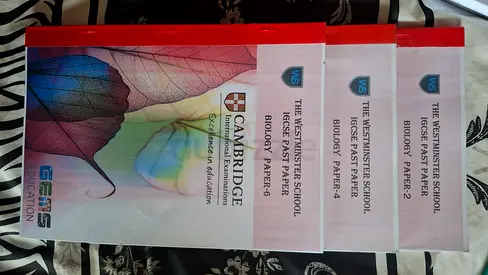 Cambridge IGCSE Biology Past Papers - 3 books