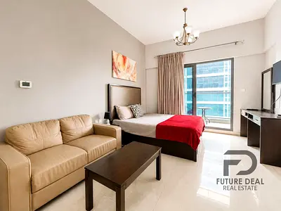 Studio for Rent | Elite Business Bay Residence | Canal View | High Floor