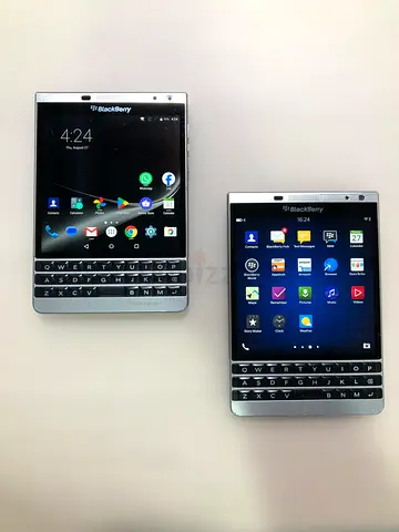 BlackBerry Passport Silver Android and BB OS phone