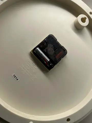 WHITE IKEA CLOCK