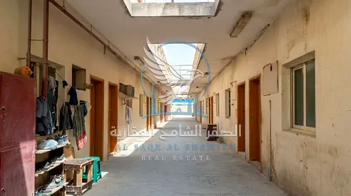 Labour Accommodation for Rent in Al Sajaa | 72 Rooms | AED 2,000 Per Room