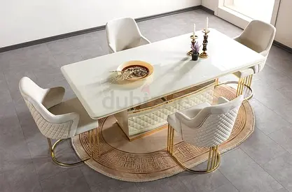 Modern custom made new dining chairs with table | New dining set for sale