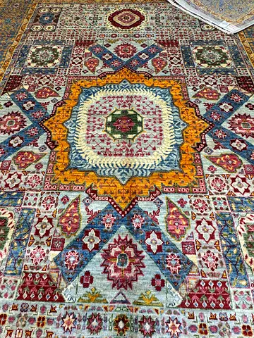 Elegant beautiful handmade vintage/tribal brand new carpet size 2.00 by 3.00