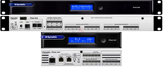 Symetrix Prism 8x8 DSP Processor - Rackmount