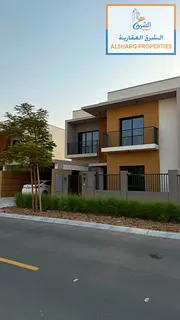 Luxury villa in a compound with a swimming pool, men's and women's gym, playgrounds and games for ch