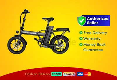 Wind Horse Electric Scooter 350W 30KM Range 35KM Speed, W2 A - Black | Brand New | Warranty | FREE