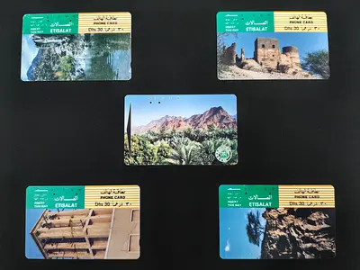 Collection of 10 Phone Cards