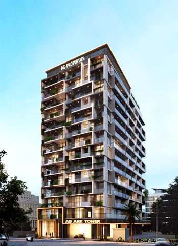 Furnished 1BR Apartment | AG Ark Tower | Balcony & City Views