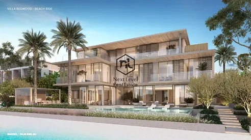 New Launch | Beachfront Villas | 5 & 6BR | Private Beach Access | Palm Jebel Ali