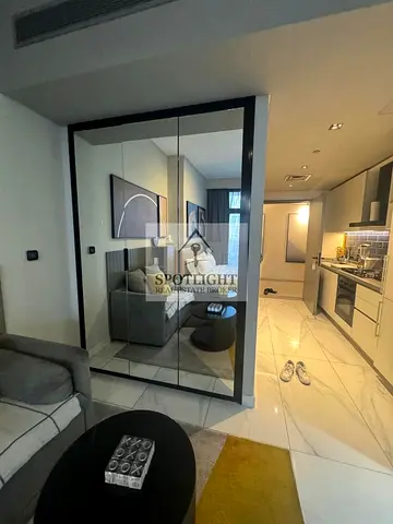 Furnished Studio | MAG 318 | Balcony & Downtown View
