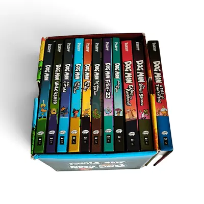Box set of Dog Man graphic novels (10 books)