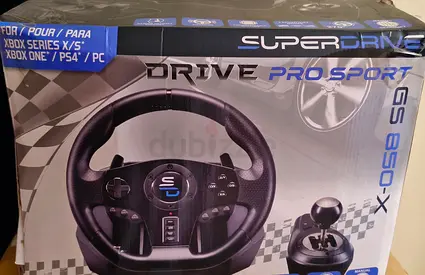 Superdrive Gs850-X Racing Steering Wheel For Xbox Series X, Ps4, Xbox One & PC