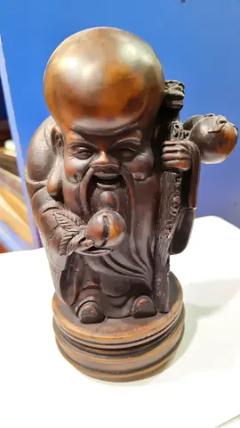 Resin wood sculpture-19cm height