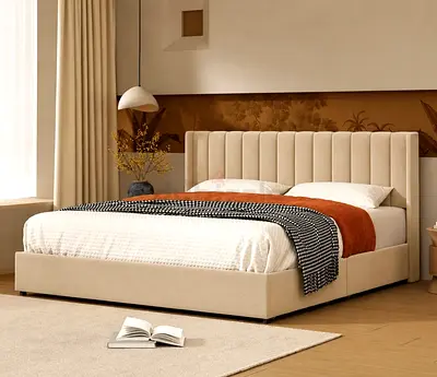 New Royal King size 180×200 cm Family bed With Good Quality Mattress Available