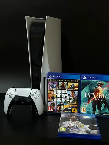 PS5 FAT DISC EDITION 825GB + 3 GAMES