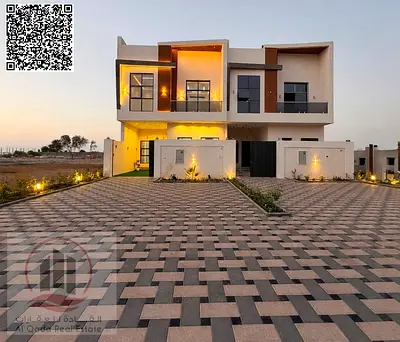 For sale in Al-Haliyo area | Luxury townhouse with 4 bedrooms, living room, majlis, and roof terrac