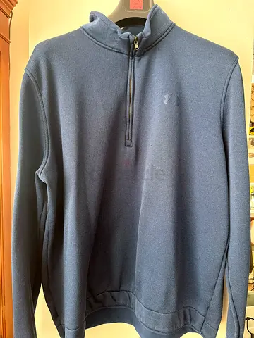 Under armourNavy blue quarter-zip sweatshirt, size XXL