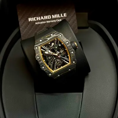 AVAILABLE NEW RM 12-01 🤩 Tourbilon For man super master Swiss movement with original box🤩