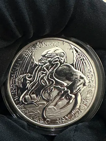 2021 Tokelau - Cthulhu The Great Old One - 1oz Premium Silver