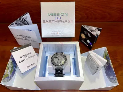 Omega x Swatch Mission to Earthphase Bioceramic MoonSwatch - ORIGINAL