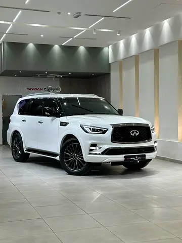 Infinity QX 80 Black edition V8,2021 Model, Gcc Specification Under Dealer Warranty, Single Owner